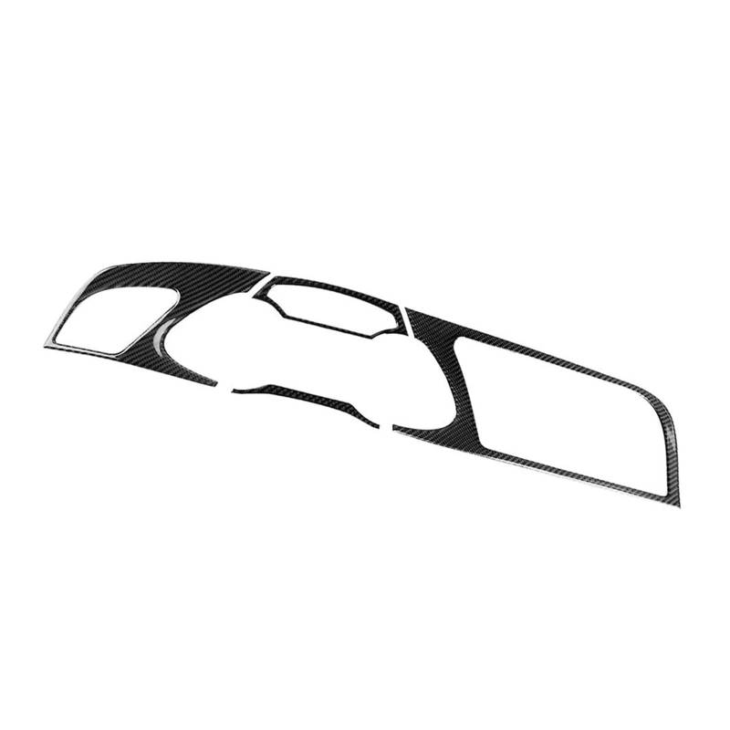 Interieur Zubehör Für A4 Für B8 2009 2010 2011 2012 2013 2014 2015 2016 LHD Nur 4 Stück Kohlefaser Autokonsole Armaturenbrett Panel Dekoration Trim Panel Control Frame Trim von VAVGKDKPZB