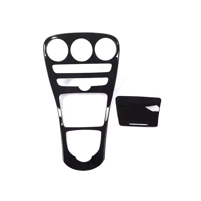Interieur Zubehör Für Benz C Für GLC Klasse Für W205 Für X235 2015-2019 ABS Auto Innen Zubehör Zentrale Konsole Getriebe Shift Panel Abdeckung Rahmen Trim Panel Control Frame Trim(A Glossy Black) von VAVGKDKPZB
