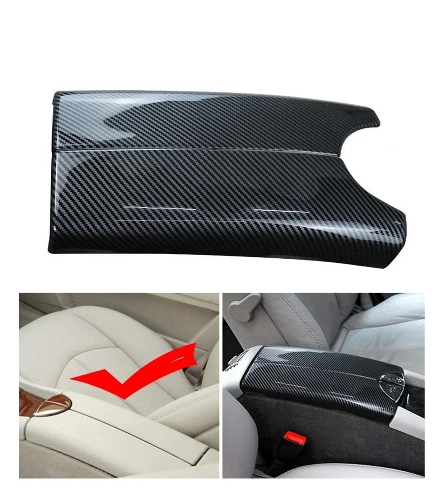 Interieur Zubehör Für Benz Für E-Klasse Für W211 2003-2004 2005 2006 2007 2008 Kohlefaser Auto Mittelkonsole Deckel Panel Armlehne Box Trim Schutzhülle Aufkleber Panel Control Frame Trim(B Carbon fibe Interieur Zubehör Für Benz Für E-Klasse Für W211 2003-2004 2005 2006 2007 2008 Kohlefaser Auto Mittelkonsole Deckel Panel Armlehne Box Trim Schutzhülle Aufkleber Panel Control Frame Trim(B Carbon fibe von VAVGKDKPZB