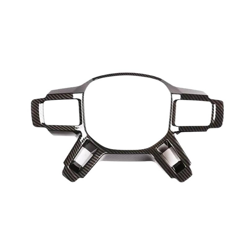 Interieur Zubehör Für Defender 90 Für Defender 110 2020 2021 2022 2023 Auto Innen Zubehör ABS Lenkrad Rahmen Abdeckung Trim Aufkleber Panel Control Frame Trim(Carbon Fiber Texture) von VAVGKDKPZB