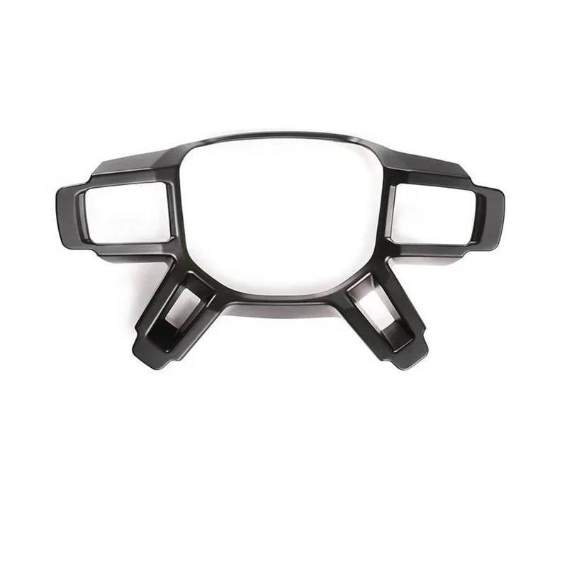 Interieur Zubehör Für Defender 90 Für Defender 110 Für Defender 130 2020-2025 ABS Carbon Faser Auto Lenkrad Rahmen Abdeckung Trim Auto Innen Zubehör Panel Control Frame Trim(Matt Black) von VAVGKDKPZB