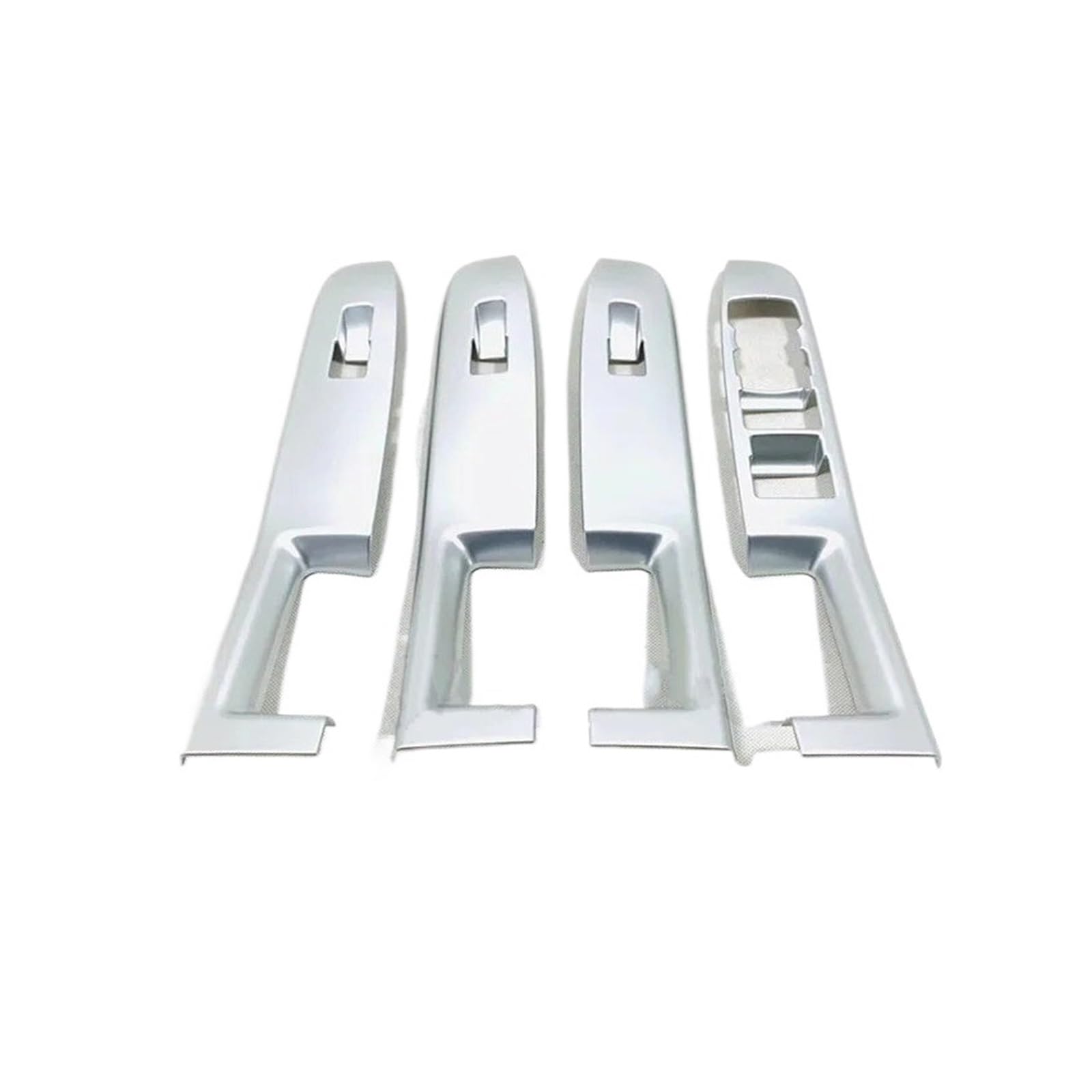 Interieur Zubehör Für Ford Für Escape Für Kuga 2020 2021 2022 2023 2024 Zubehör Innen Tür Armlehne Fenster Glas Lift-Taste Panel Abdeckung Trim Panel Control Frame Trim(Silver) von VAVGKDKPZB