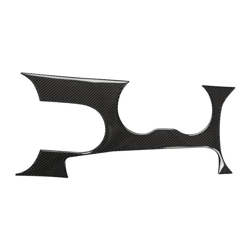 Interieur Zubehör Für Ford Für Mustang Für GT 2015-2021 Carbon Fiber Innen Auto Getriebe Shift Panel Trim Abdeckung Tasse Halter Dekoration Aufkleber Aufkleber Rahmen Panel Control Frame Trim(Black) von VAVGKDKPZB