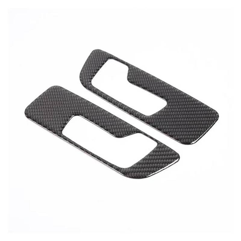 Interieur Zubehör Für G60 Für 5 Series 2024 Weichen Carbon Auto Vorne Für Sitz Einstellung Schalter Panel Rahmen Abdeckung Trim Aufkleber Auto Zubehör Panel Control Frame Trim(Carbon Fiber1) von VAVGKDKPZB