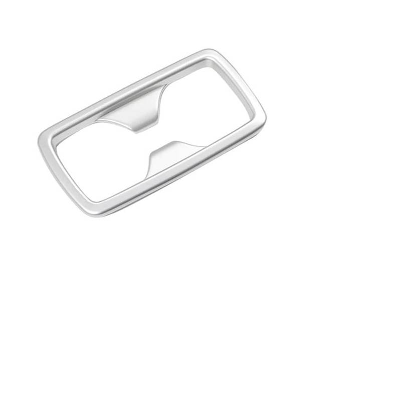 Interieur Zubehör Für Hybrid Für RAV4 Für XA50 2019 2021 2022 2023 2024 ABS Auto Für Sitz Zurück Reihe Wasser Tasse Halter Abdeckung Rahmen Panel Trim Aufkleber Panel Control Frame Trim(Silver) von VAVGKDKPZB
