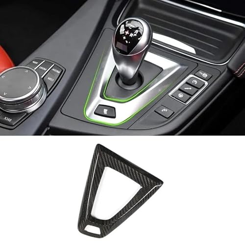 Interieur Zubehör Für M3 Für F80 Für M4 Für F82 Für F83 RHD Carbon Fiber Car Center Konsole Schaltknauf Panel Abdeckung Rechts Fahrer Panel Control Frame Trim(Red-RHD) von VAVGKDKPZB
