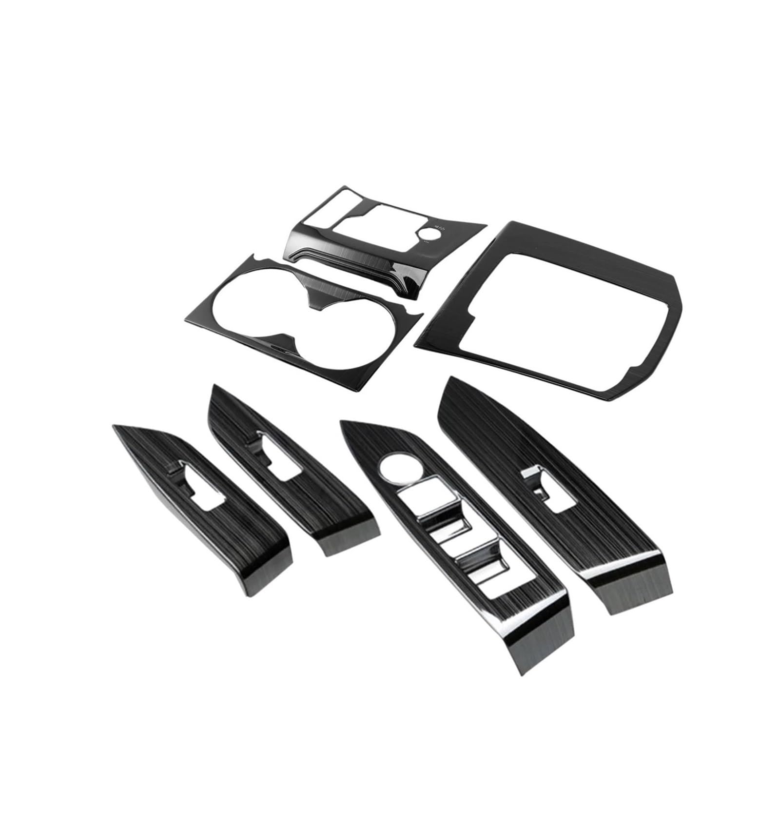 Interieur Zubehör Für Mazda CX-5 CX5 2017-2018 2019 2020 LHD 1 Set Auto Schaltkonsole Panel Abdeckung Trim Tasse Halter Abdeckung Tür Fenster Schalter Abdeckung Panel Control Frame Trim von VAVGKDKPZB