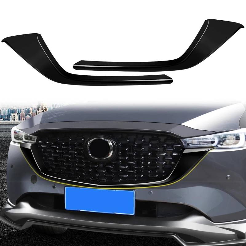 Interieur Zubehör Für Mazda Für CX-5 Für CX5 2017 2018 2019 2020 2021 2022 2023 ABS Glänzend Schwarz Kühlergrill Einsätze Abdeckung Moulding Trim Auto Zubehör Panel Control Frame Trim(2022 UP) von VAVGKDKPZB
