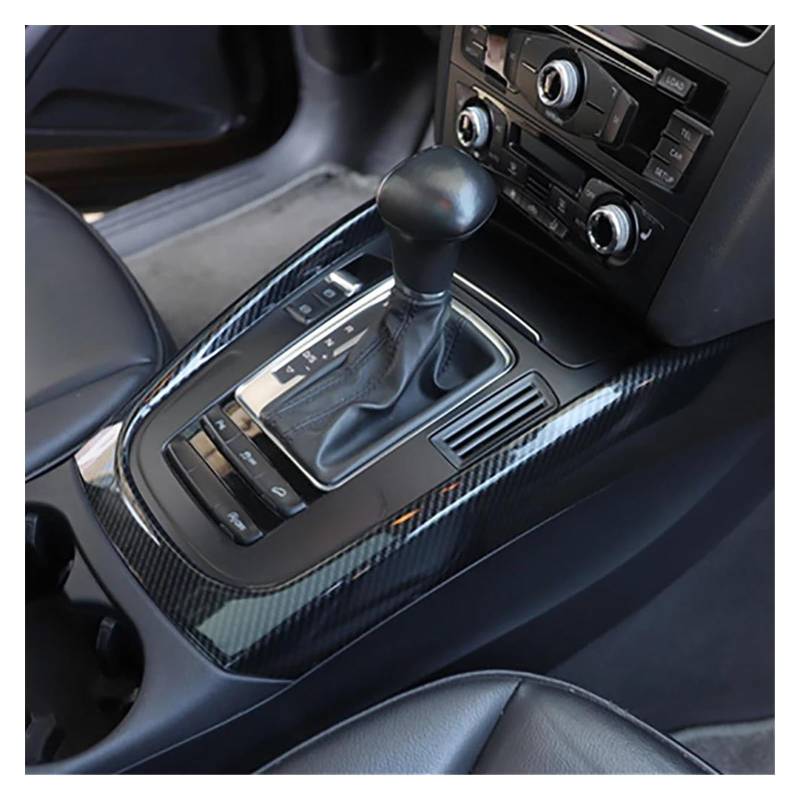 Interieur Zubehör Für Q5 2010-2011 2012 2013 2014 2015 2016 2017 Konsole Armlehne Getriebe Shift Dekoration Rahmen Abdeckung Trim Carbon Faser Farbe Innen Panel Control Frame Trim(Carbon Fiber Color) von VAVGKDKPZB