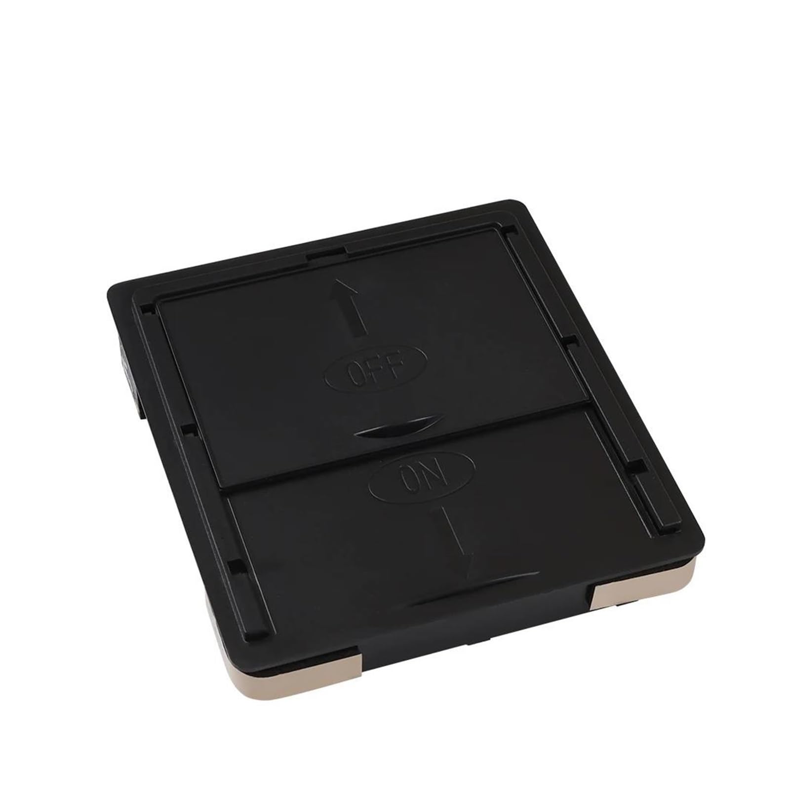 Interieur Zubehör Für Tesla Für Modell Y 3 Versteckte Lagerung Box Auto Center Konsole Armlehne Vorne Und Hinten Beflockung Layered Grid Organisiert Behälter Panel Control Frame Trim(Armrest) von VAVGKDKPZB