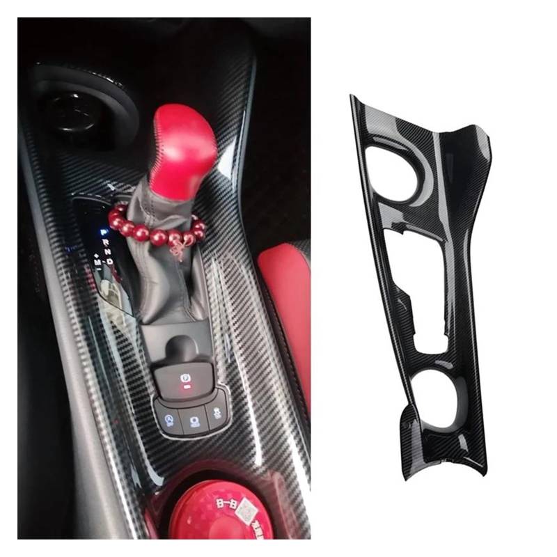 Interieur Zubehör Für Toyota Für C-HR Für CHR 2018 Getriebe Dekor Abdeckung Aufkleber Zubehör Auto Center Control Getriebe Shift Panel Trim Rahmen Panel Control Frame Trim von VAVGKDKPZB