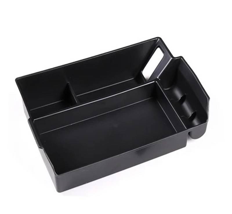 Interieur Zubehör Für Toyota Für Sienna 2021-2022 2023 ABS Schwarz Zentrale Steuerung Armlehne Box Lagerung Box Münze Lagerung Box Handy Tablett Auto Zubehör Panel Control Frame Trim von VAVGKDKPZB