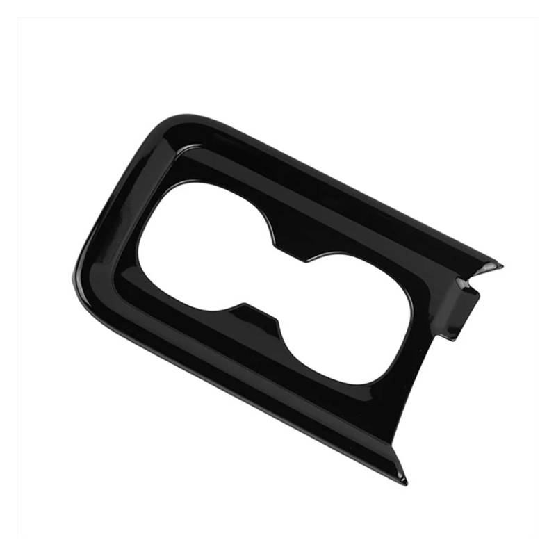 Interieur Zubehör Für Toyota Für Voxy Für Noah90 2022 RHD Auto Front Konsole Armlehne Wasser Tasse Halter Rahmen Abdeckung Trim Panel Aufkleber Panel Control Frame Trim(Bright Black) von VAVGKDKPZB