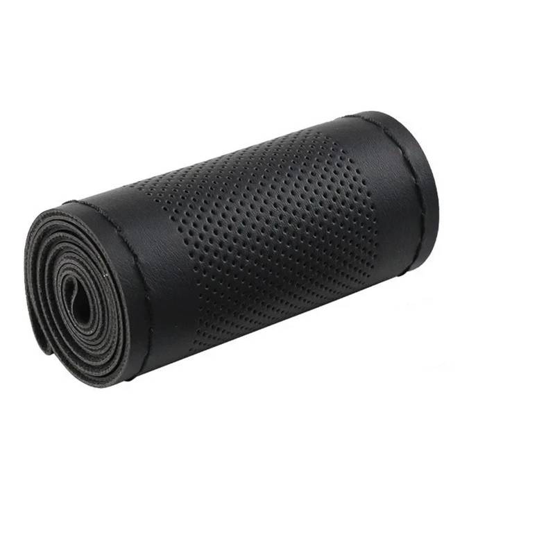 Lenkradbezug fürs Auto 38cm Lenkradbezüge Mikrofaser-Ledergeflecht Auf Dem Lenkrad Von Autozubehör Auto Lenkradabdeckung(Black1) von VAVGKDKPZB
