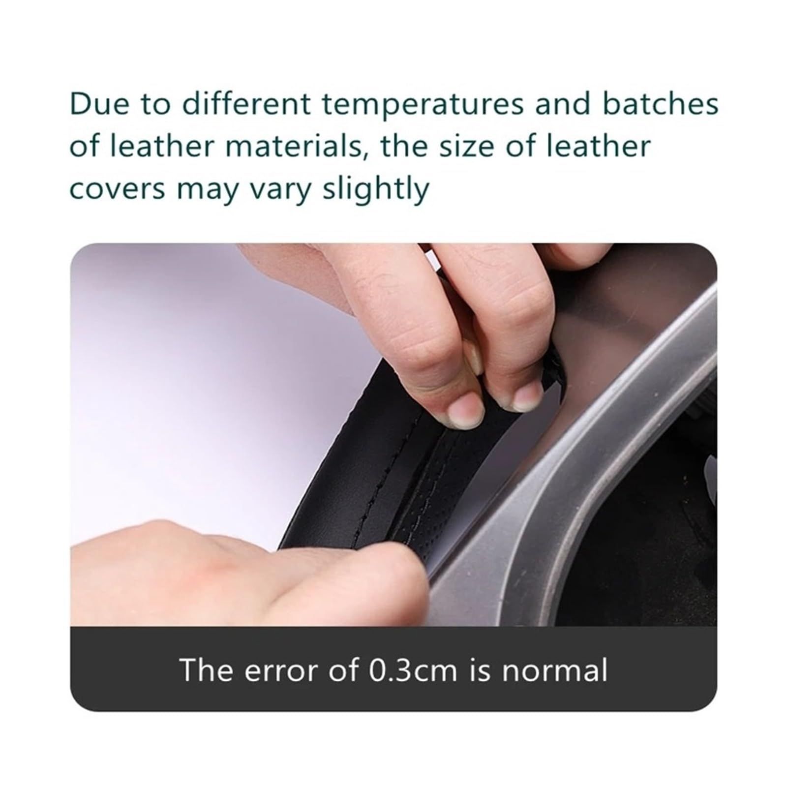 Lenkradbezug fürs Auto Für Golf 5 Mk5 Für Passat B6 Für Tiguan 2007-2011 Autolenkradabdeckung Geflecht Kunstleder Autozubehör Auto Lenkradabdeckung(3 Colors Thread) von VAVGKDKPZB