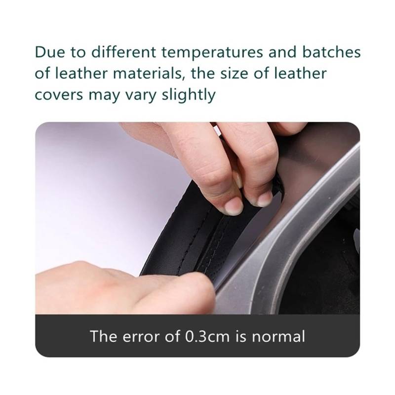 Lenkradbezug fürs Auto Für Golf 5 Mk5 Für Passat B6 Für Tiguan 2007-2011 Autolenkradabdeckung Geflecht Kunstleder Autozubehör Auto Lenkradabdeckung(3 Colors Thread) von VAVGKDKPZB