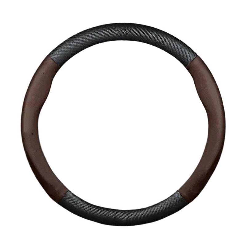 Lenkradbezug fürs Auto Für Toyota Für Corolla Für Richtungsmodelle 2005-2018 Radabdeckung Geeignete Autoinnenschutzabdeckung Für Lenkrad Auto Lenkradabdeckung(Brown Round Style) von VAVGKDKPZB