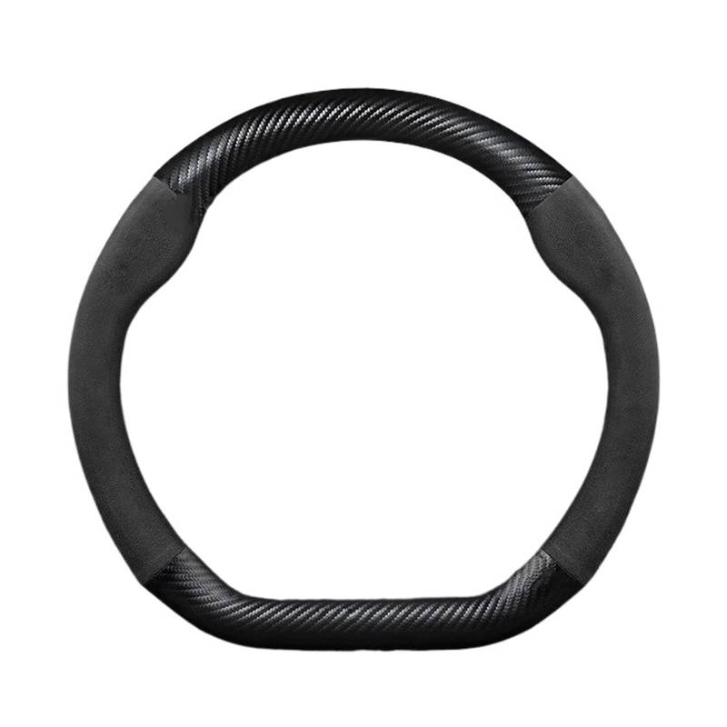 Lenkradbezug fürs Auto Für W204 Kühlergrill Für Benz C C204 S204 2007-2014 C180 C200 C250 C300 C350 Für AMG Für GT 38 cm rutschfeste Autolenkradabdeckung Auto Lenkradabdeckung(DA Black) von VAVGKDKPZB