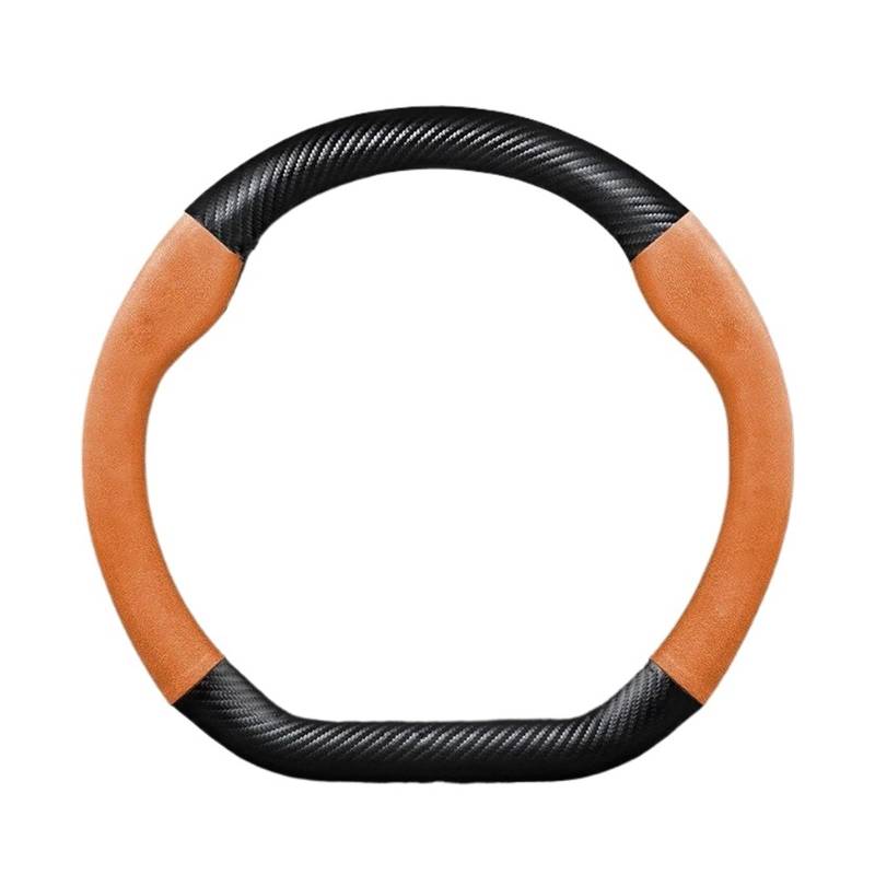 Lenkradbezug fürs Auto Für W204 Kühlergrill Für Benz C C204 S204 2007-2014 C180 C200 C250 C300 C350 Für AMG Für GT 38 cm rutschfeste Autolenkradabdeckung Auto Lenkradabdeckung(DA Orange) von VAVGKDKPZB