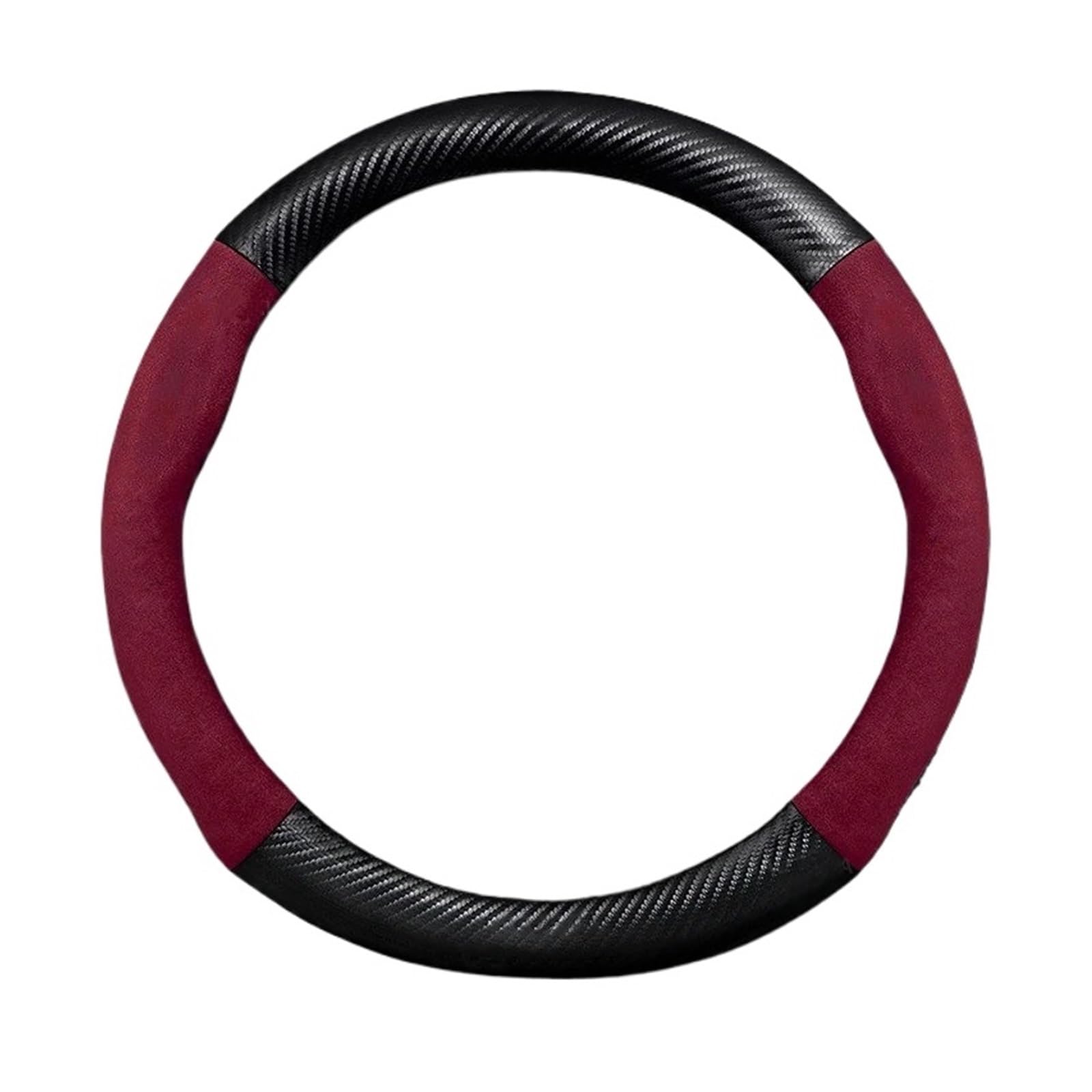 Lenkradbezug fürs Auto Für W204 Kühlergrill Für Benz C C204 S204 2007-2014 C180 C200 C250 C300 C350 Für AMG Für GT 38 cm rutschfeste Autolenkradabdeckung Auto Lenkradabdeckung(OA Red) von VAVGKDKPZB