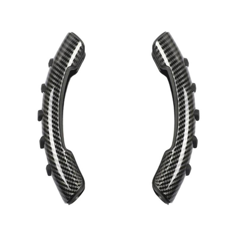 Lenkradbezug fürs Auto Universal-Lenkradabdeckung Auto-Lenkrad-Booster-Lagerhilfe Mit Drehbarem Griffknopf Autozubehör Lenkhilfe-Werkzeug Auto Lenkradabdeckung(Carbon Fibre) von VAVGKDKPZB