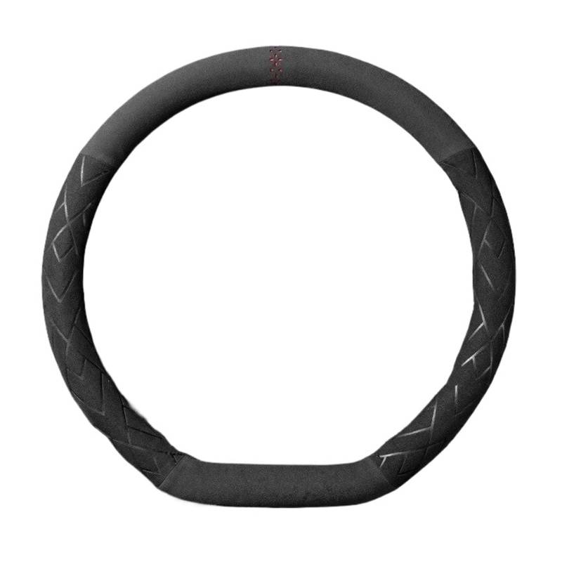 Lenkradbezug fürs Auto Wrap Universal 37-38cm Atmungsaktive Lenkradabdeckung Auto Lenkradabdeckungen Wildleder Lenkradabdeckung Auto Lenkradabdeckung(Diamond D) von VAVGKDKPZB