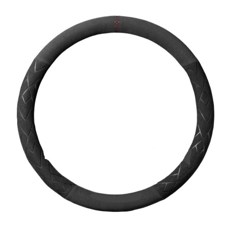 Lenkradbezug fürs Auto Wrap Universal 37-38cm Atmungsaktive Lenkradabdeckung Auto Lenkradabdeckungen Wildleder Lenkradabdeckung Auto Lenkradabdeckung(Diamond O) von VAVGKDKPZB