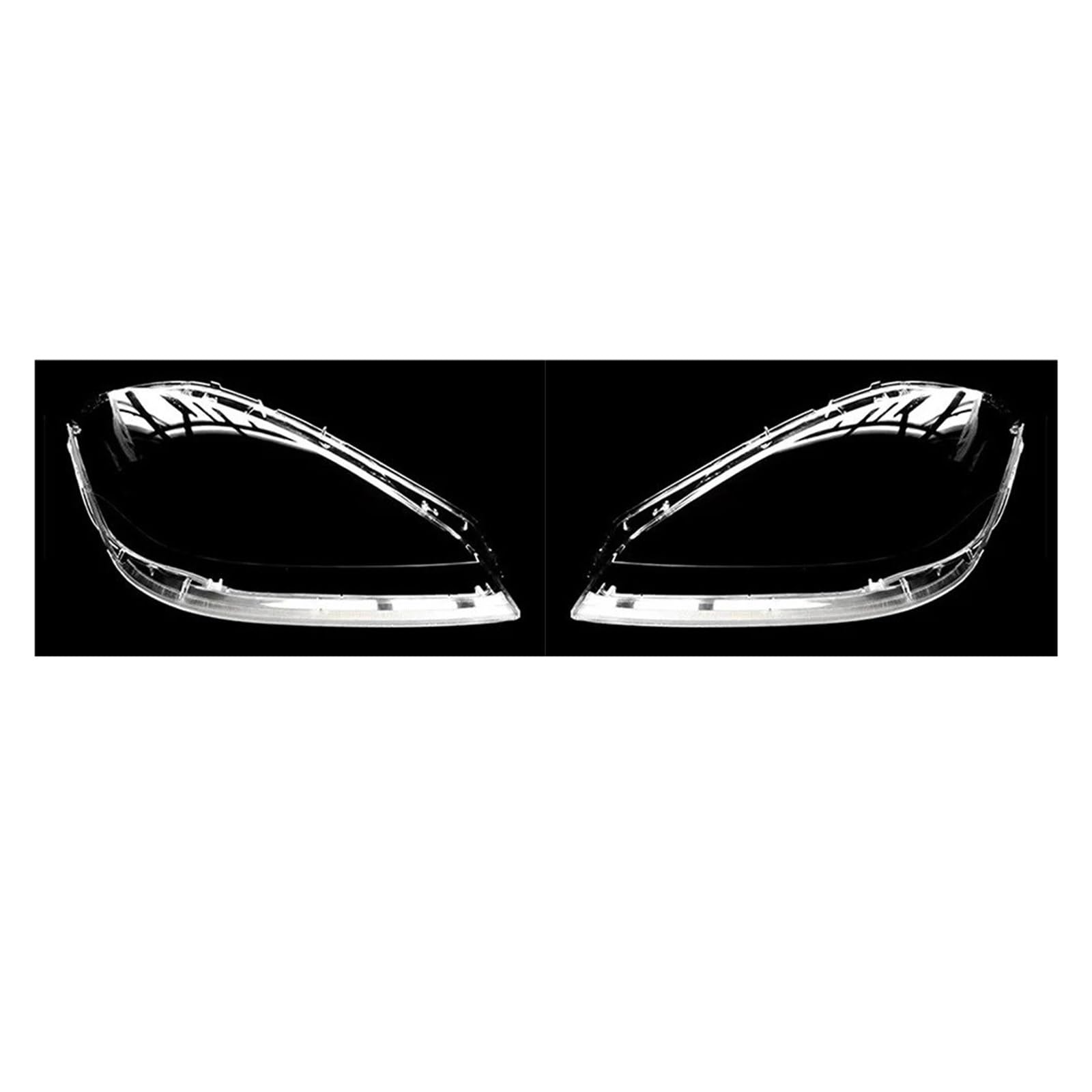 Scheinwerfer Shell Lampenschirm Für Benz A-Klasse W176 2009 2010 2011 Links/Rechts Ersatzlinsenschale Autoscheinwerferglasabdeckung Autozubehör Objektiv Scheinwerfer Glas(Left and Right) von VAVGKDKPZB