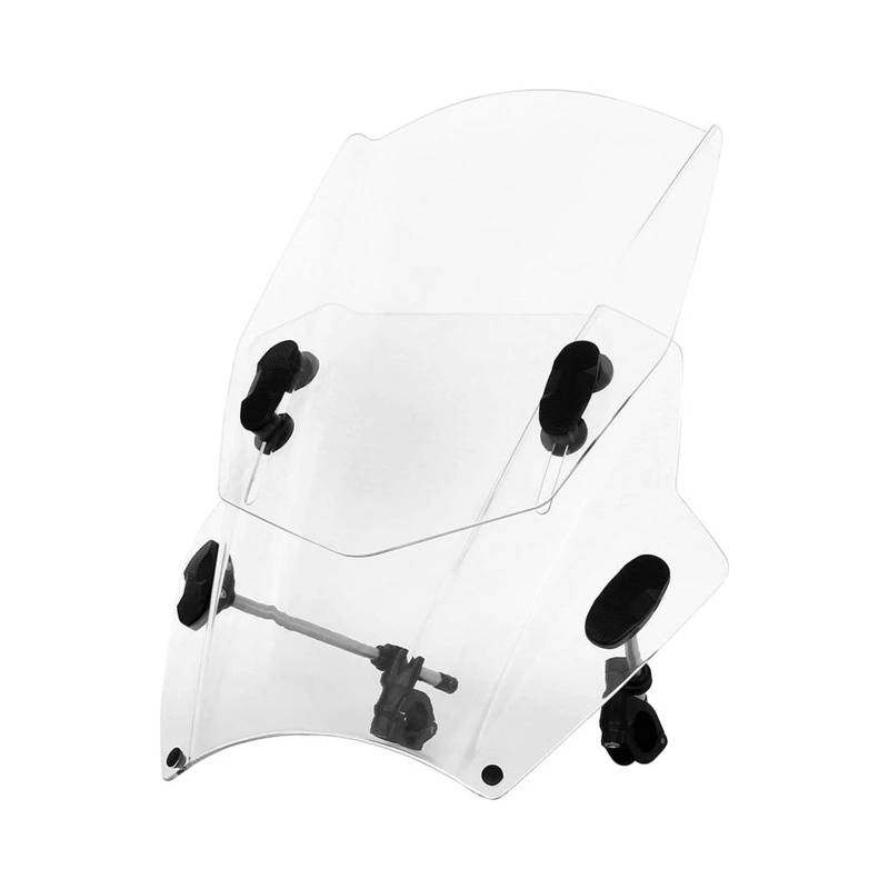 Tourenscheibe Getönt Für 700CL-X CLX700 CLX 700 700CLX Einstellbare Motorrad Windschutzscheibe Deckt Bildschirm Motorräder Deflektor Bildschirm Motorräder Deflektor(Transparent) von VAVGKDKPZB