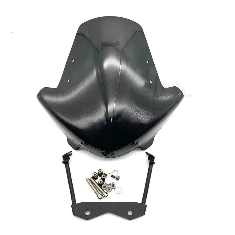 Tourenscheibe Getönt Für Aprilia SHIVER750 Shiver 750 2007 2008 2009 Motorrad Windschutzscheibe Deflektor Windschutz Bildschirm Motorräder Deflektor(Black) von VAVGKDKPZB