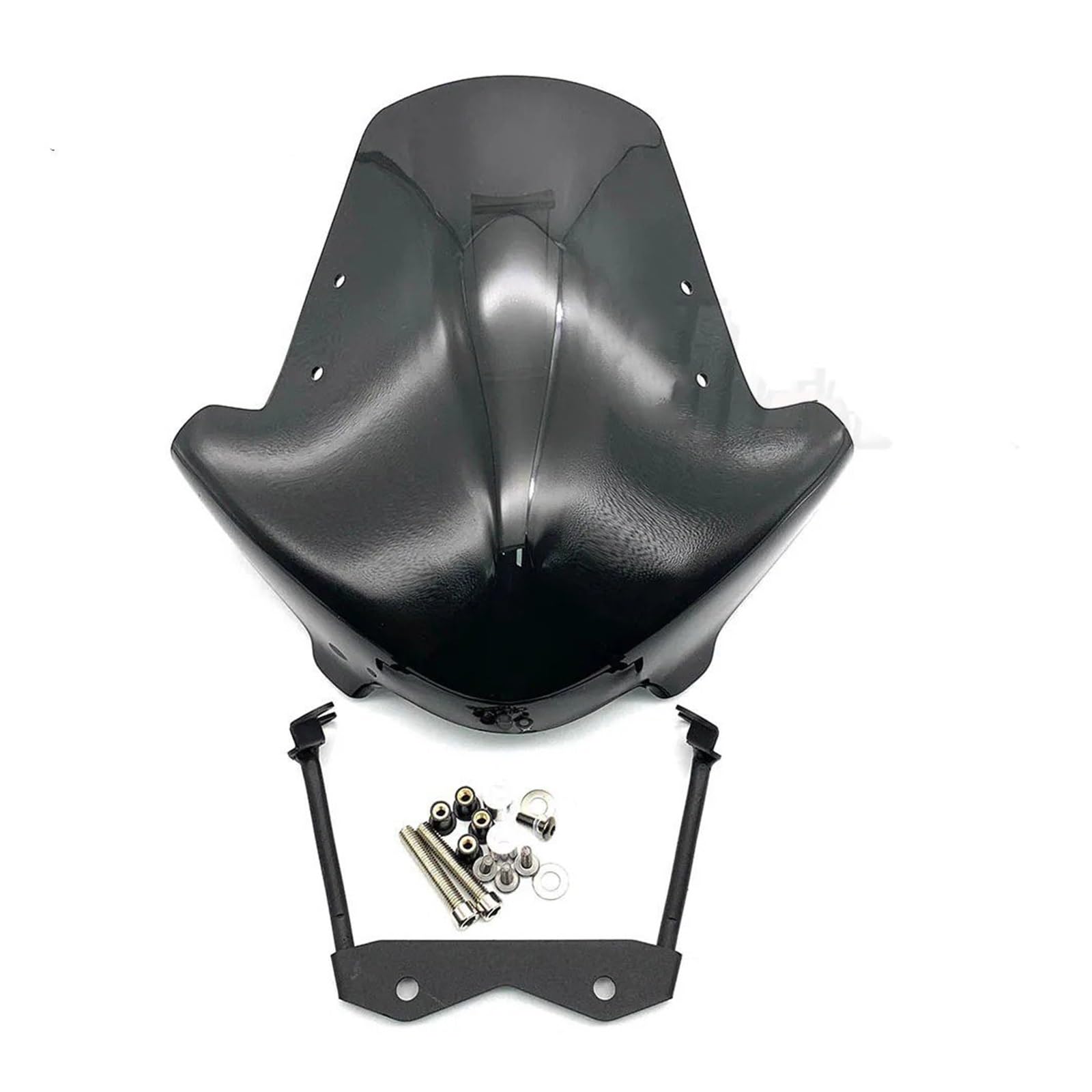 Tourenscheibe Getönt Für Aprilia SHIVER900 Shiver 900 2017 2018 2019 2020 2021 Motorrad Windschutzscheibe Deflektor Windschutz Bildschirm Motorräder Deflektor(Black) von VAVGKDKPZB