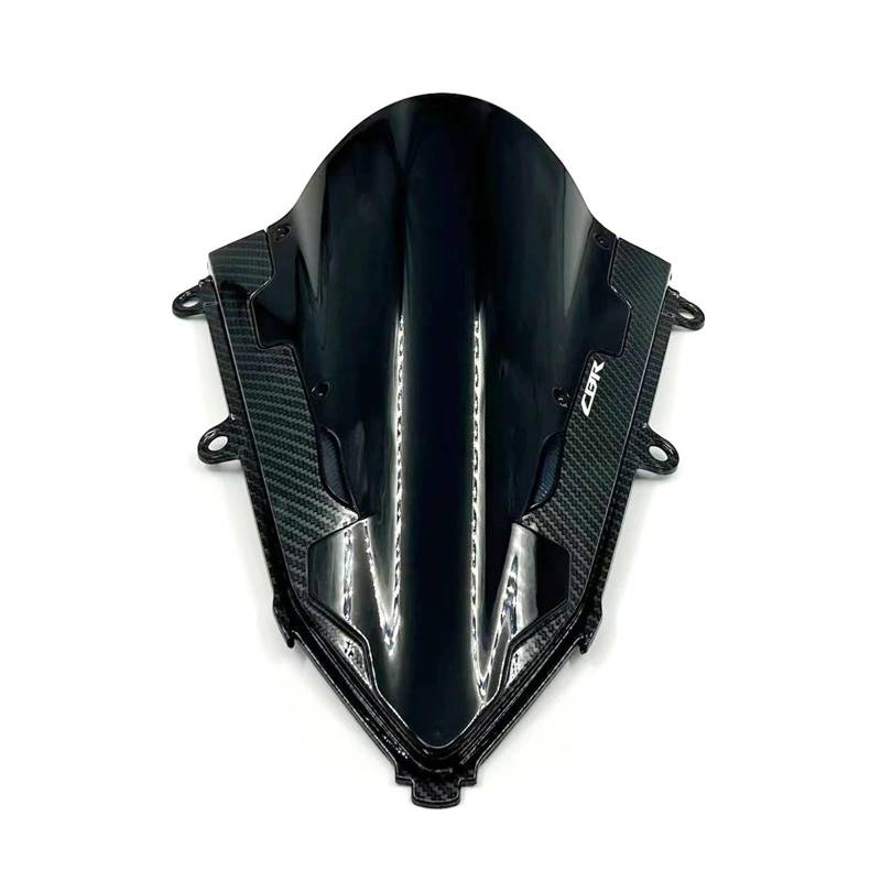 Tourenscheibe Getönt Für CBR650R CBR 650R CBR650 CBR 650R 2019 2020 2021 2022 2023 2024 Motorrad Windschutzscheibe Frontscheibe Sport Verkleidung Bildschirm Motorräder Deflektor(Carbon Black) von VAVGKDKPZB