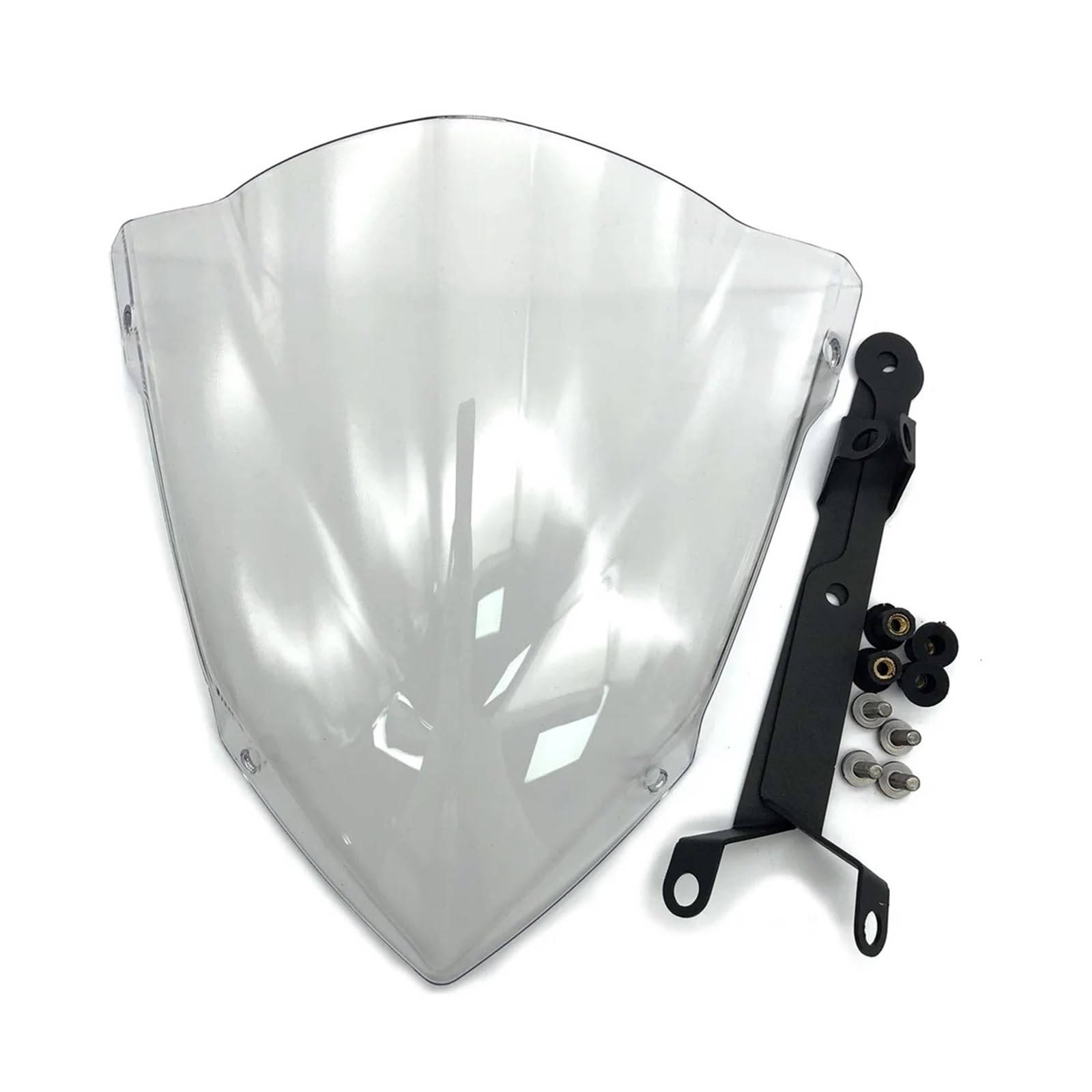 Tourenscheibe Getönt Für FZ-07 FZ07 FZ 07 2018 2019 Motorrad Sport Frontscheibe Windschutzscheibe Visier Bildschirm Motorräder Deflektor(Clear 2014-2017) von VAVGKDKPZB
