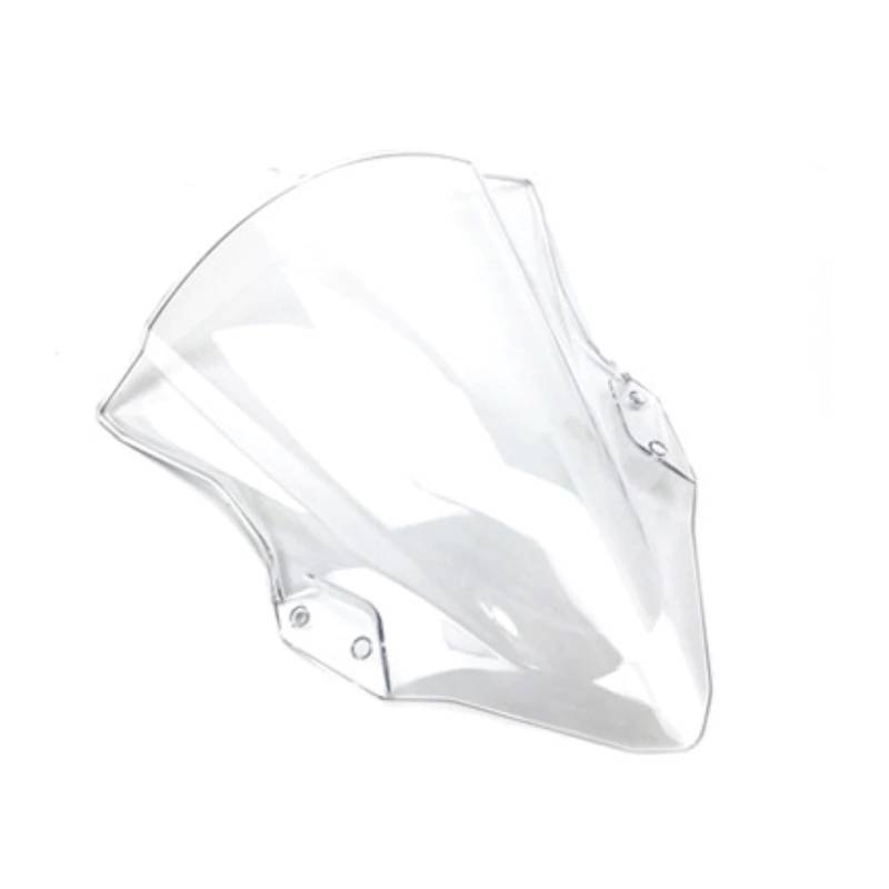 Tourenscheibe Getönt Für Kawasaki Ninja400 Für Ninja 250 400 2018 2019 2020 2021 2022 2023 Motorrad Double Bubble Windschutzscheibe Deflektor Schutz Wind Bildschirm Bildschirm Motorräder Deflektor(Cle von VAVGKDKPZB