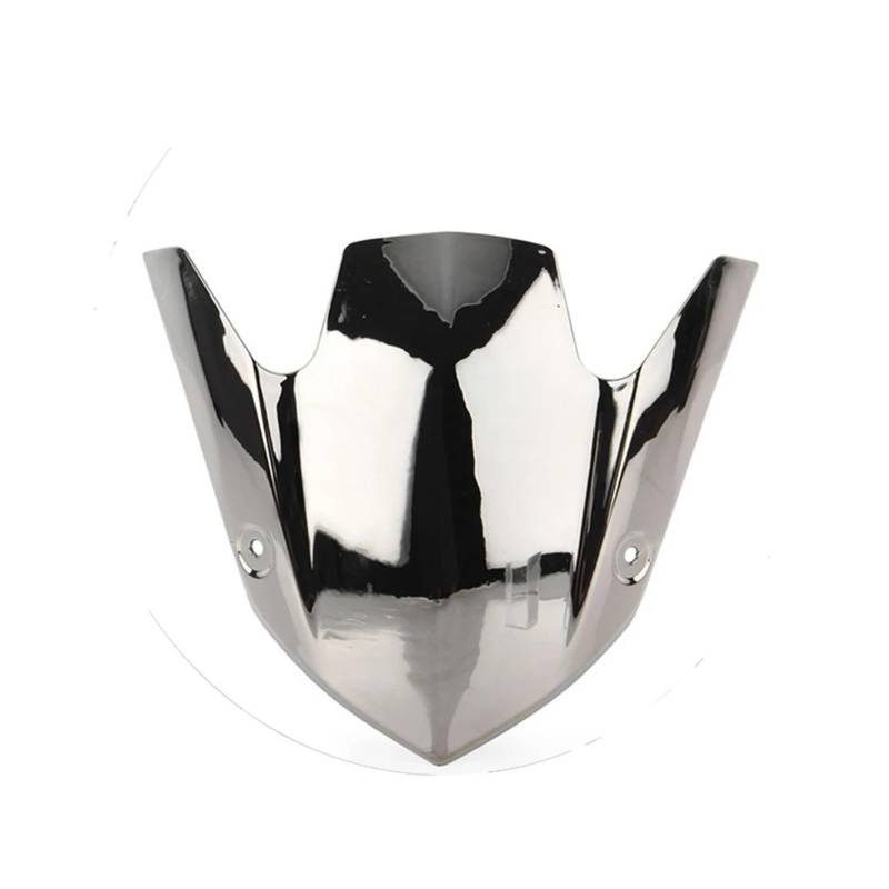 Tourenscheibe Getönt Für Kawasaki Z1000 Z 1000 2014 2015 2016 2017 Motorrad Bildschirm Double Bubble Windschutzscheibe Deflektor Schutz Windschutzscheibe Bildschirm Motorräder Deflektor(Silver) von VAVGKDKPZB
