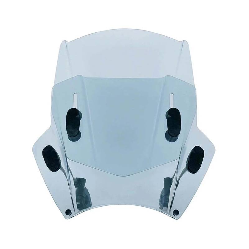 Tourenscheibe Getönt Für SVARTPILEN 401 2017 2018 2019 2020 2021 2022 2023 Front Motorrad Windschutz Bildschirm Wind Schild Deflektor Bildschirm Motorräder Deflektor(Adjust Light Grey) von VAVGKDKPZB