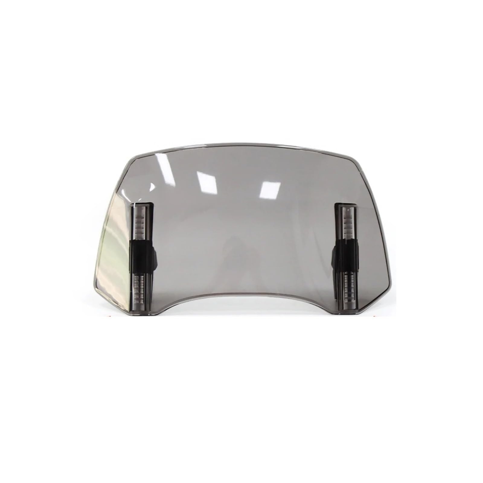 Tourenscheibe Getönt Für X-MAX125 X-MAX 250 X-MAX 300 X-MAX 400 Universal Motorrad Windschutzscheibe Verlängerung Einstellbare Spoiler Deflektor Bildschirm Motorräder Deflektor(Light Smoke) von VAVGKDKPZB