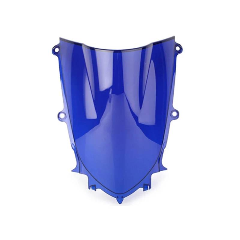 Tourenscheibe Getönt Für YZF-R6 YZF R6 YZFR6 YZFR 6 2017 2018 2019 2020 2021 2022 2023 Motorrad Windschutzscheibe Double Bubble Visier Verkleidung Deflektor Bildschirm Motorräder Deflektor(Blue) von VAVGKDKPZB