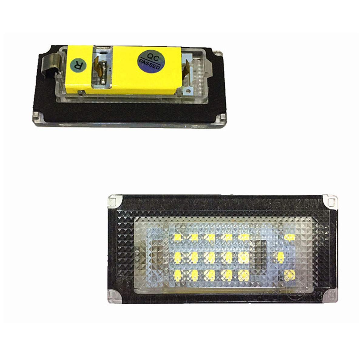 FOLGEMIR TOP LED Kennzeichenbeleuchtung, Nummernschilder 6000K Weiss, CE, fehlerfrei für R50 / R52 / R53 / Cabriolet + One + Cooper + Cooper S + Cooper D + Works FOLGEMIR TOP LED Kennzeichenbeleuchtung, Nummernschilder 6000K Weiss, CE, fehlerfrei für R50 / R52 / R53 / Cabriolet + One + Cooper + Cooper S + Cooper D + Works von FOLGEMIR