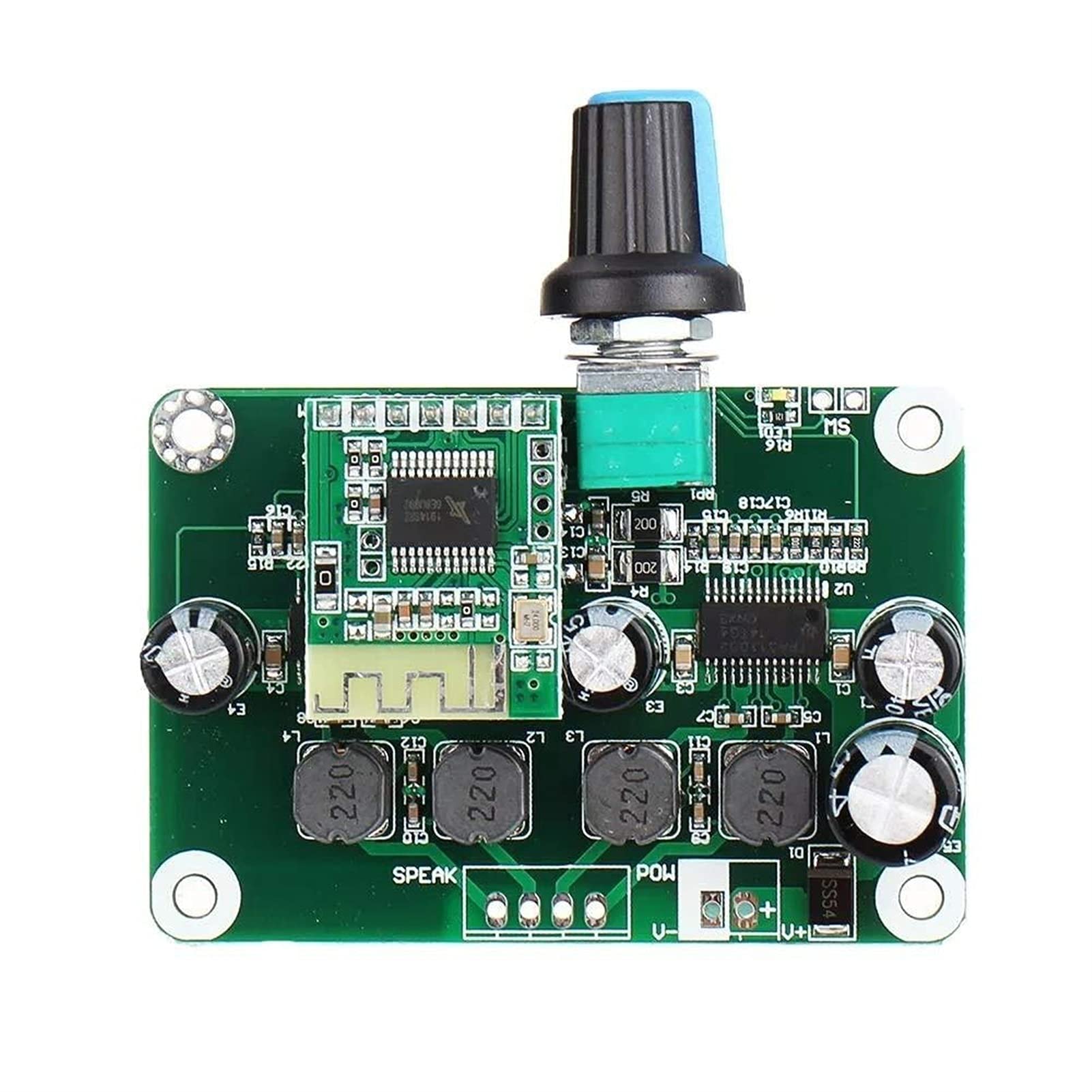 VAYEODEYU Audio-Verstärker-Karte, Bluetooth 4.2 TPA3110 30Wx2 Verstärkerplatine 8V-26V 63x43x15mm for tragbare USB-Lautsprecher TV DVD VAYEODEYU Audio-Verstärker-Karte, Bluetooth 4.2 TPA3110 30Wx2 Verstärkerplatine 8V-26V 63x43x15mm for tragbare USB-Lautsprecher TV DVD von VAYEODEYU