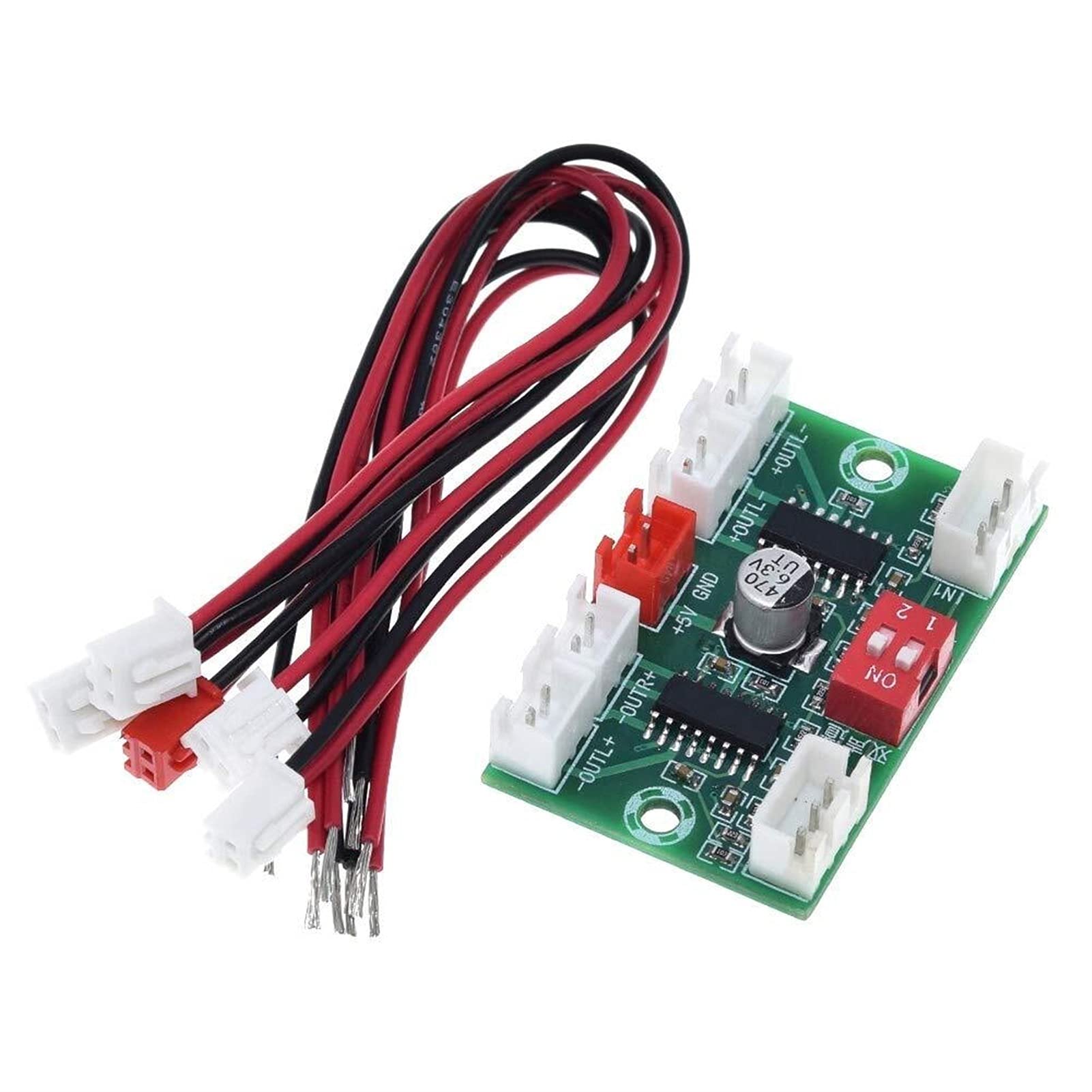 VAYEODEYU Audio-Verstärker-Karte, Digitale Audio-Verstärkerplatine 3Wx4 4 Kanäle DIY-Modul USB 5V Dual-Audio-Eingang 46x29x11mm VAYEODEYU Audio-Verstärker-Karte, Digitale Audio-Verstärkerplatine 3Wx4 4 Kanäle DIY-Modul USB 5V Dual-Audio-Eingang 46x29x11mm von VAYEODEYU
