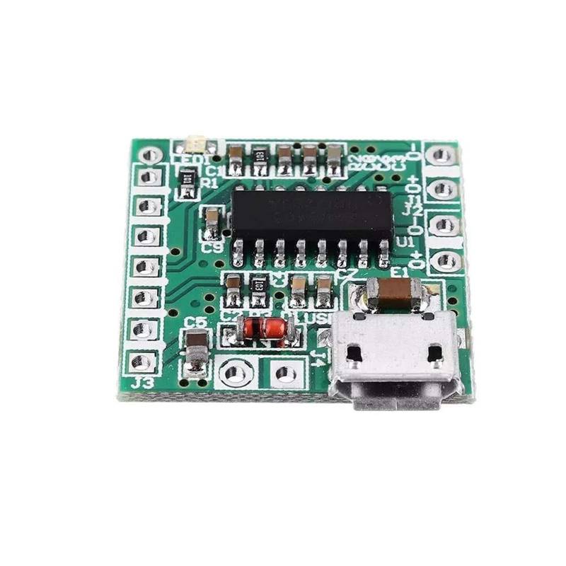 VAYEODEYU Audio-Verstärker-Karte, PAM8403 DC 5V 2x3W Klasse D USB Verstärkerplatine DIY Bluetooth Lautsprecher 4/8 Ohm MICRO USB SMT von VAYEODEYU