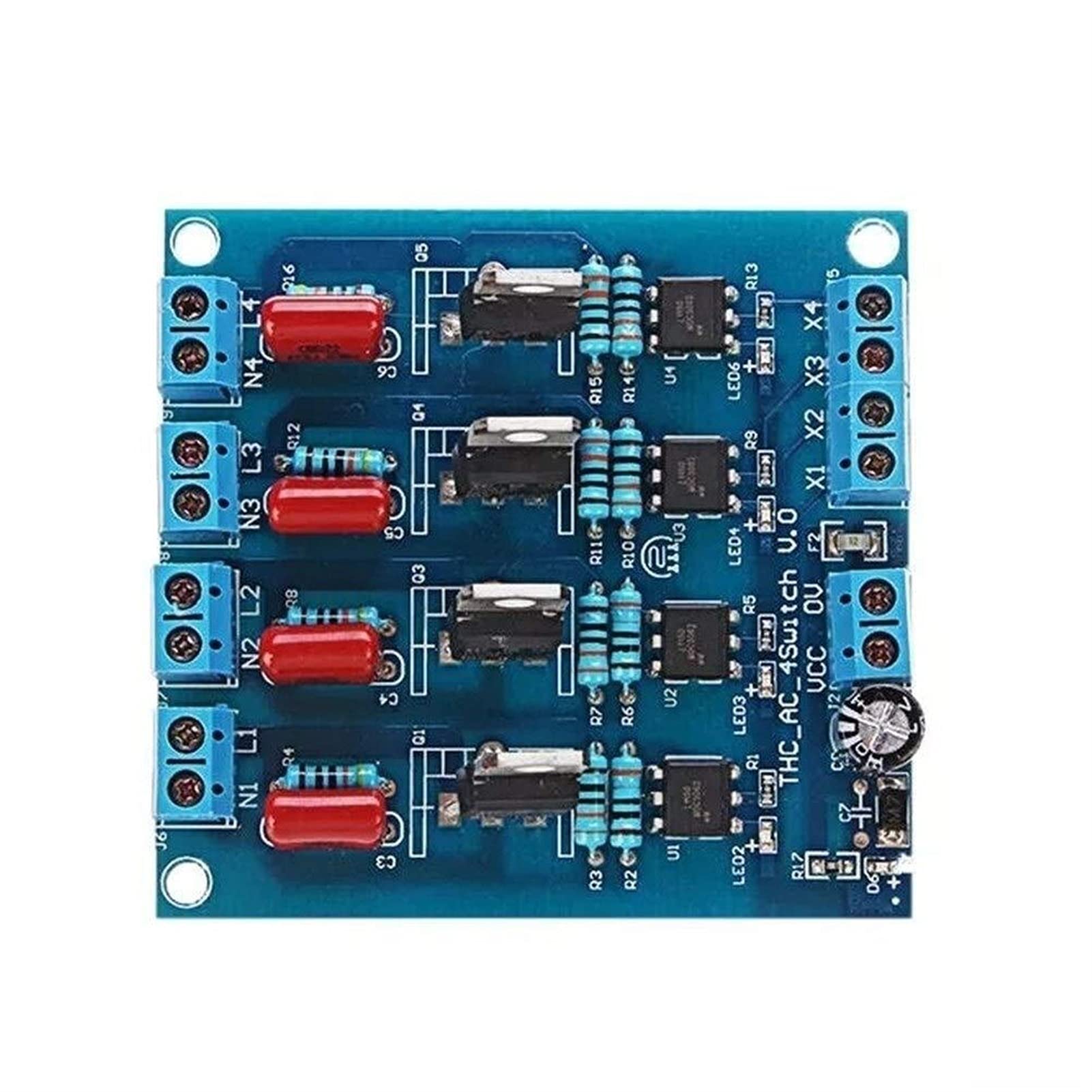 VAYEODEYU Audio-Verstärker-Karte, PLC DC 4-Kanal Transistor Verstärker Isolation Board Mit LED Anzeigen Multi-Funktion VAYEODEYU Audio-Verstärker-Karte, PLC DC 4-Kanal Transistor Verstärker Isolation Board Mit LED Anzeigen Multi-Funktion von VAYEODEYU