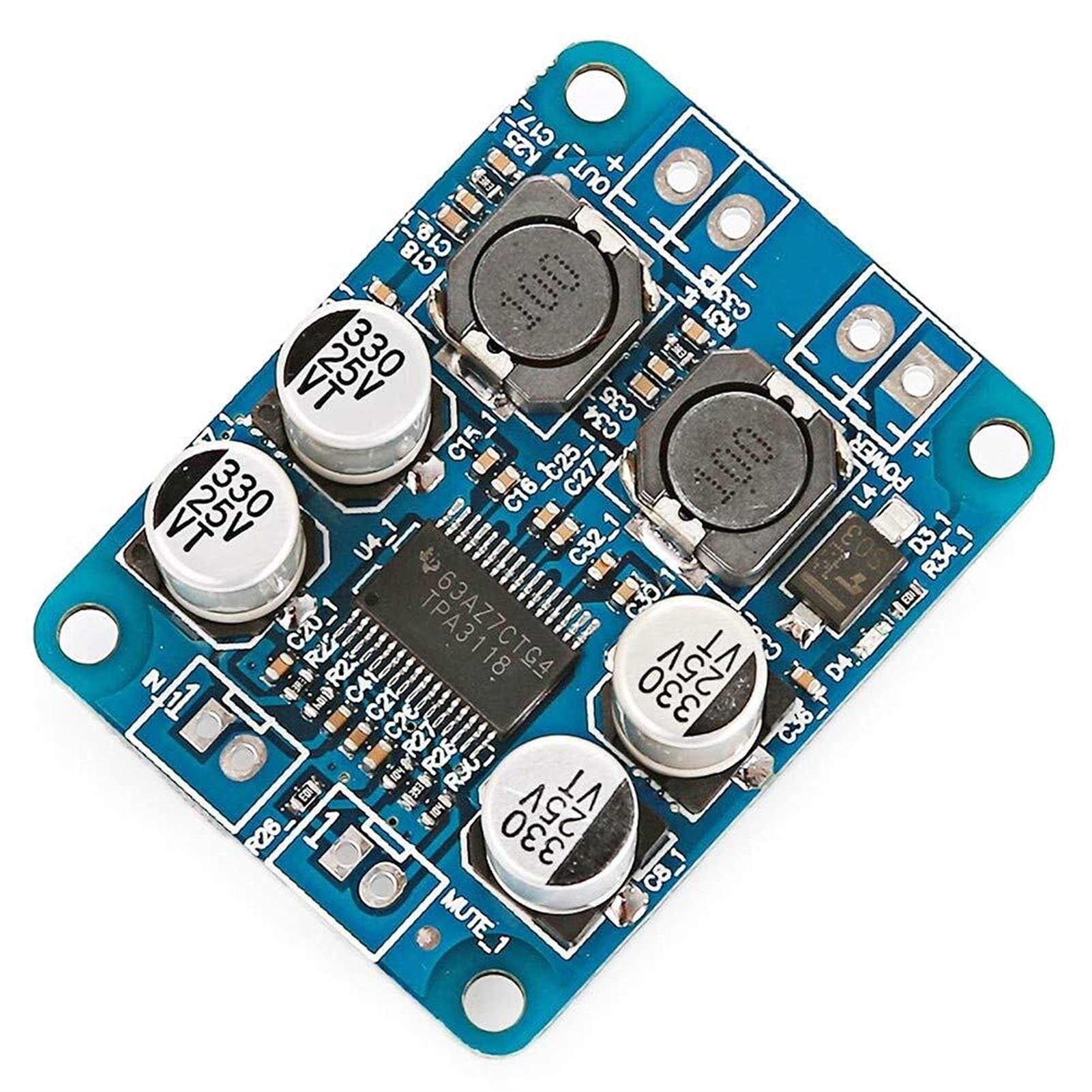 VAYEODEYU Audio-Verstärker-Karte, TPA3118 PBTL Mono-Digitalverstärkerplatine 60 W 24 V DC VAYEODEYU Audio-Verstärker-Karte, TPA3118 PBTL Mono-Digitalverstärkerplatine 60 W 24 V DC von VAYEODEYU