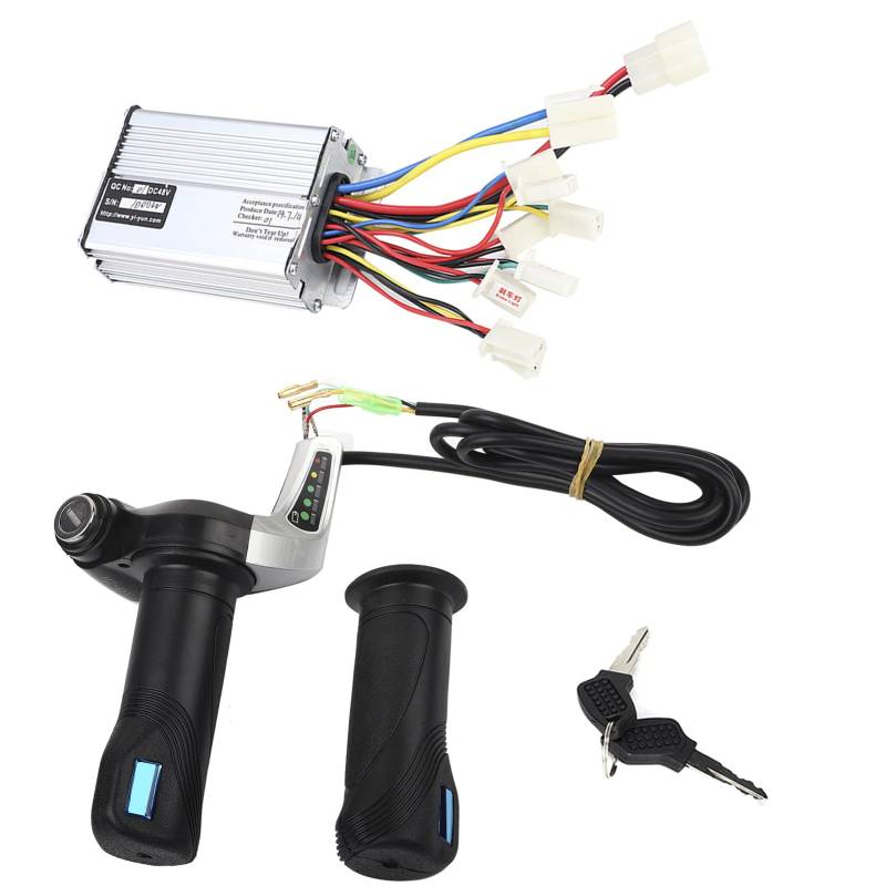 VAYEODEYU Gleichstrommotor-Drehzahlregler, 1000w Motor Gebürstet Speed ​​Control Gasgriff Kit Zubehör Sicherheit Griff Grip von VAYEODEYU