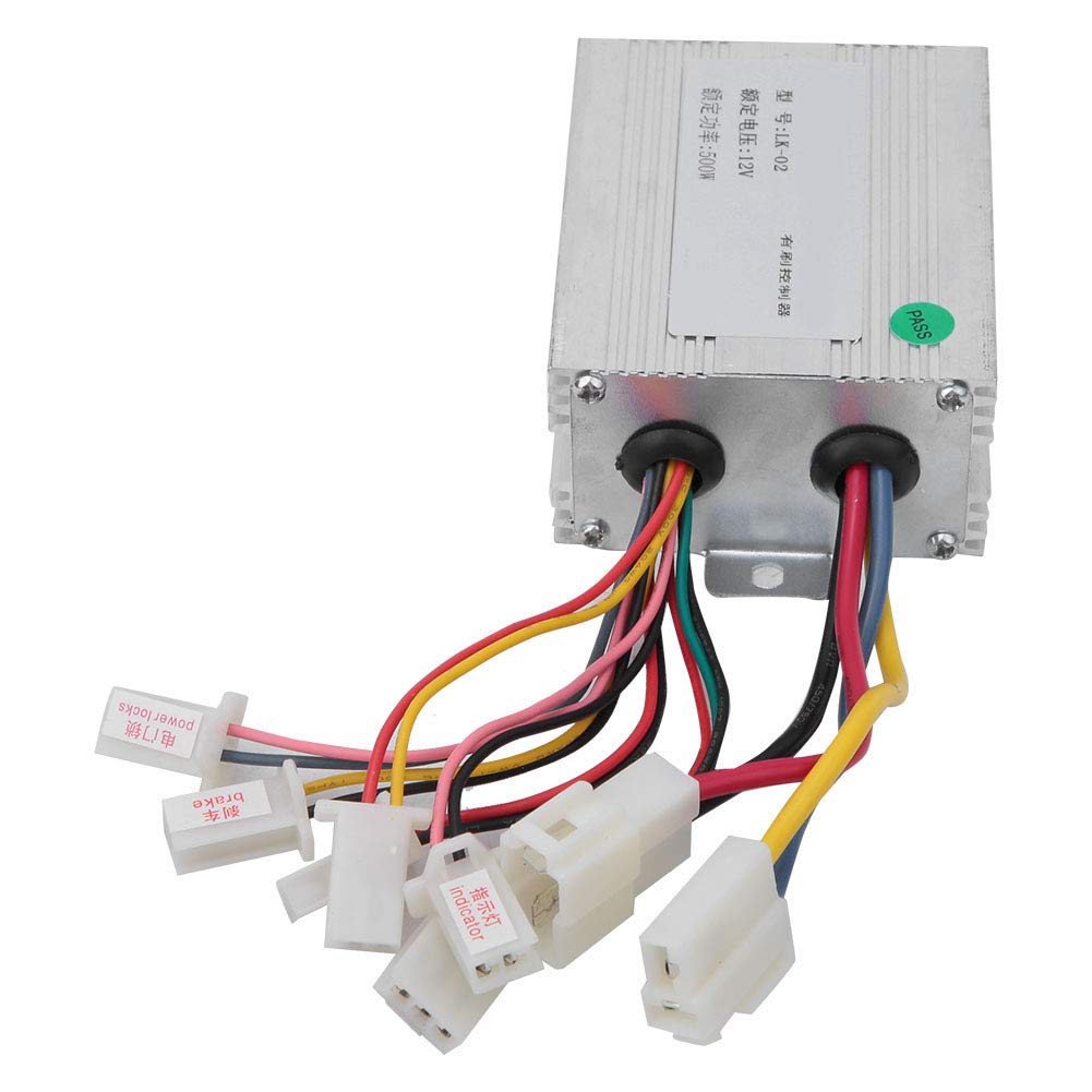 VAYEODEYU Gleichstrommotor-Drehzahlregler, 12v 500w Elektrische Bürstenmotor Controller Dc Motor Drehzahlregelung Elektrofahrzeug Roller VAYEODEYU Gleichstrommotor-Drehzahlregler, 12v 500w Elektrische Bürstenmotor Controller Dc Motor Drehzahlregelung Elektrofahrzeug Roller von VAYEODEYU