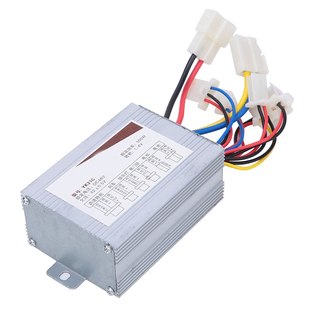 VAYEODEYU Gleichstrommotor-Drehzahlregler, 48v 800w Elektrische Bürstenmotor-Controller DC-Motordrehzahlregelung Elektroroller Aluminiummaterial VAYEODEYU Gleichstrommotor-Drehzahlregler, 48v 800w Elektrische Bürstenmotor-Controller DC-Motordrehzahlregelung Elektroroller Aluminiummaterial von VAYEODEYU
