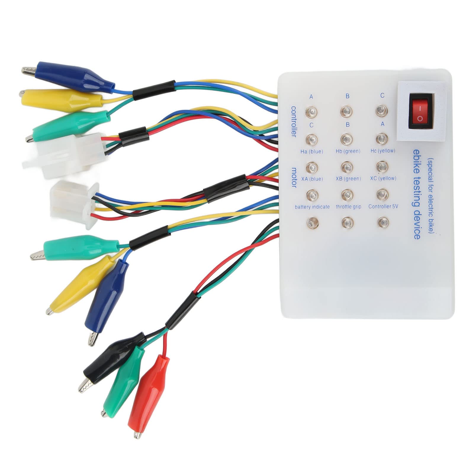 VAYEODEYU Gleichstrommotor-Drehzahlregler, Bürstenloser Motor-Controller-Tester, effizientes Auto-Scooter, 24 V, 36 V, 48 V, 60 V, 72 V, tragbares Wartungswerkzeug VAYEODEYU Gleichstrommotor-Drehzahlregler, Bürstenloser Motor-Controller-Tester, effizientes Auto-Scooter, 24 V, 36 V, 48 V, 60 V, 72 V, tragbares Wartungswerkzeug von VAYEODEYU