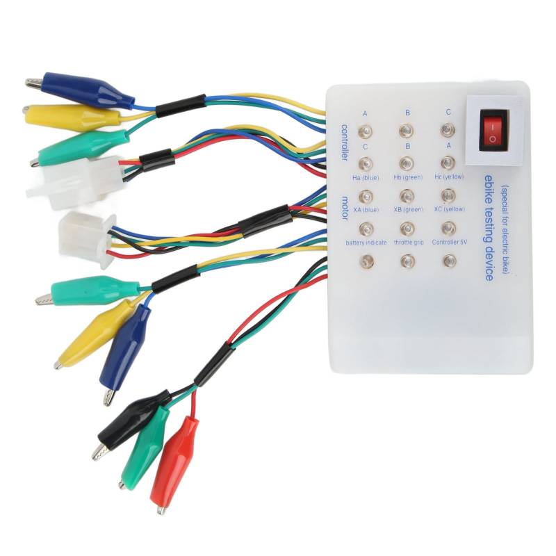 VAYEODEYU Gleichstrommotor-Drehzahlregler, Bürstenloser Motor-Controller-Tester, effizientes Auto-Scooter, 24 V, 36 V, 48 V, 60 V, 72 V, tragbares Wartungswerkzeug von VAYEODEYU