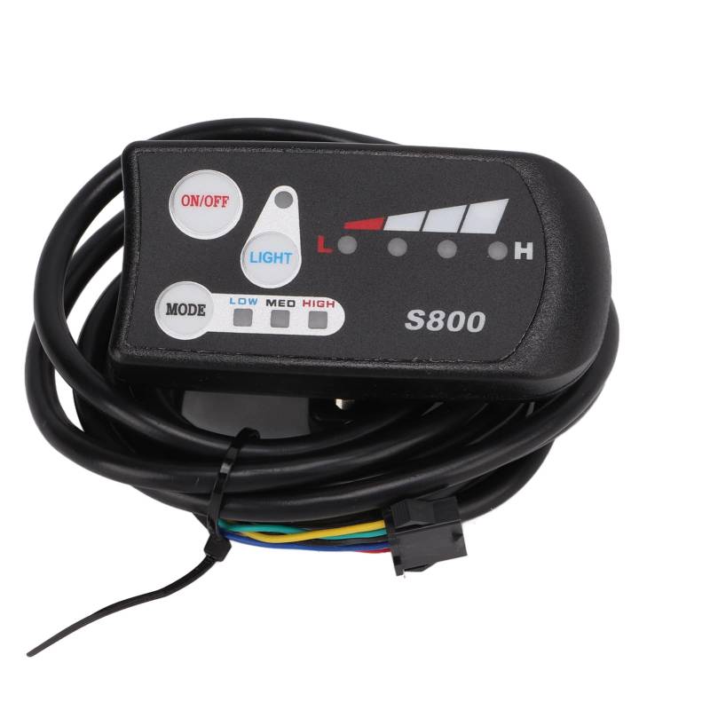 VAYEODEYU Gleichstrommotor-Drehzahlregler, Elektrische Fahrrad S800 Led Display Control Panel Wasser Verhindern Motor Controller Display Meter von VAYEODEYU